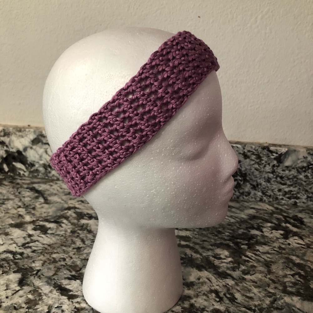 Handmade crochet headband